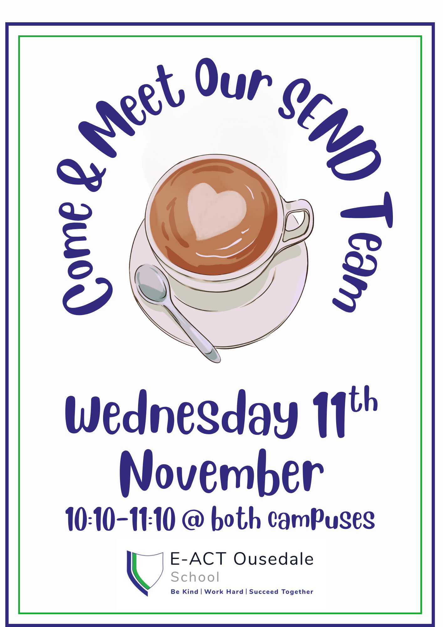 SEND Coffee Morning poster