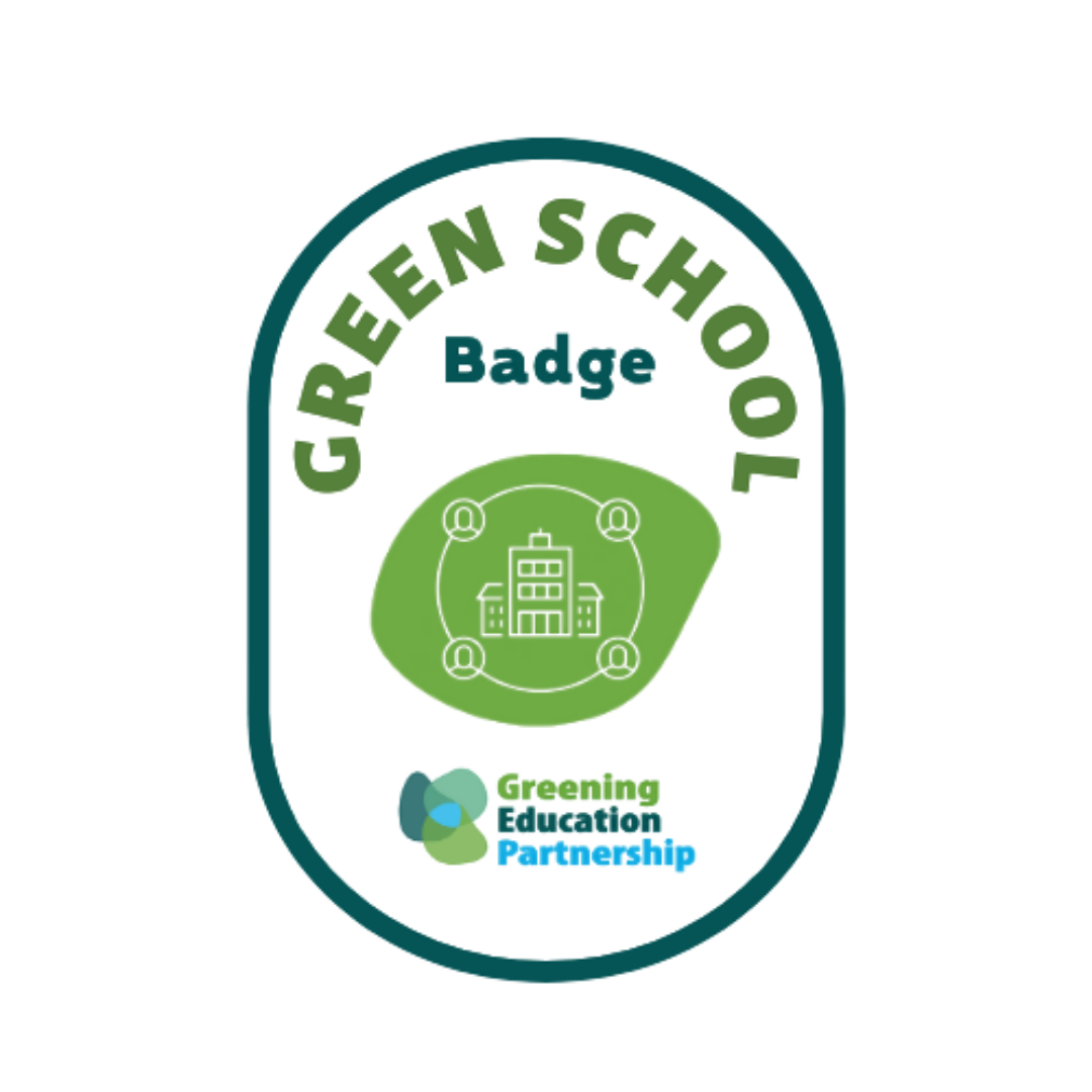 Green School Badge