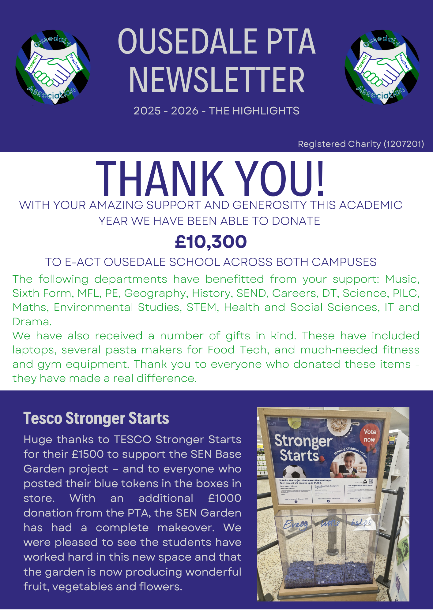 June 26 PTA Newsletter